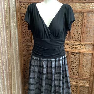 Jessica Howard Evening Swing Dress Sz 16